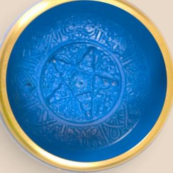 کاسه تبتی آبی سایز ۱۴